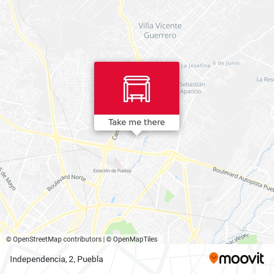 Mapa de Independencia, 2