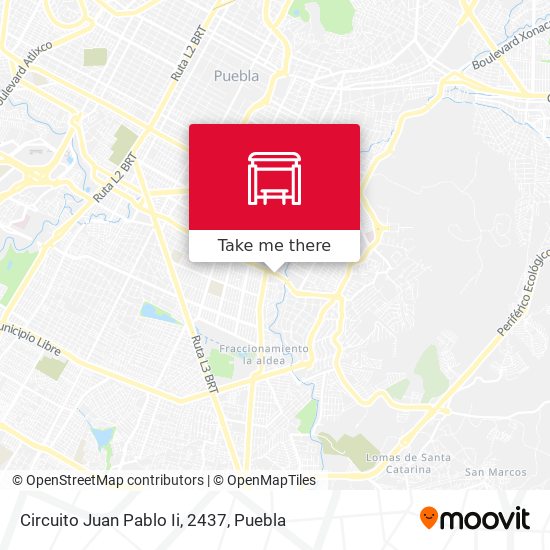 Circuito Juan Pablo Ii, 2437 map