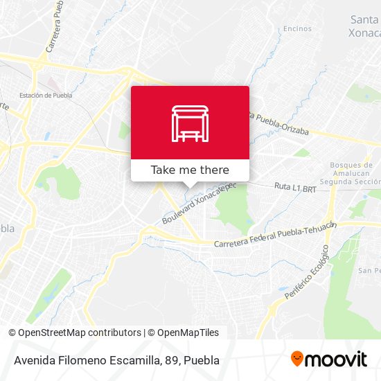 Avenida Filomeno Escamilla, 89 map