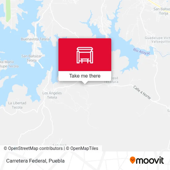 Carretera Federal map