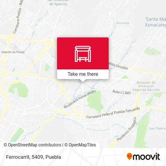 Ferrocarril, 5409 map