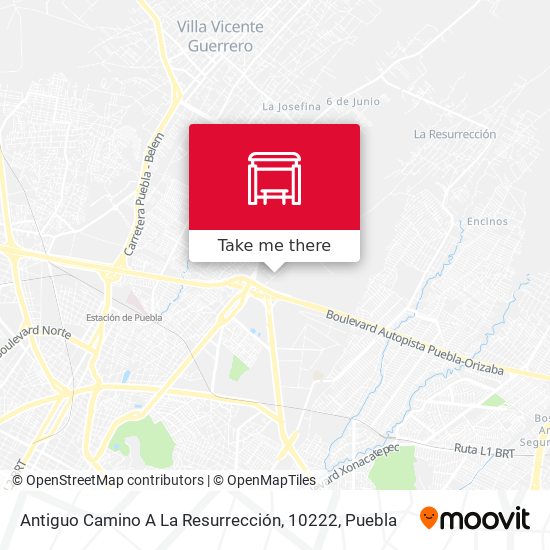 Antiguo Camino A La Resurrección, 10222 map