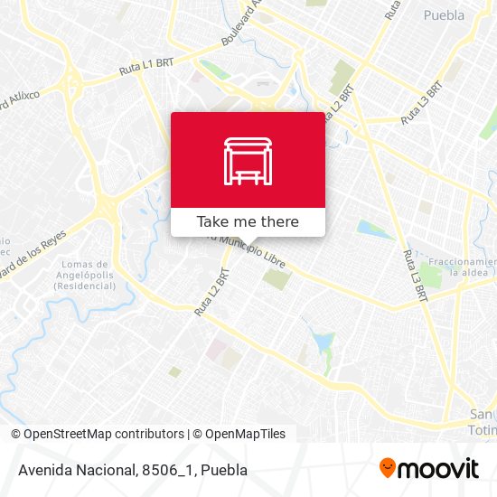 Avenida Nacional, 8506_1 map