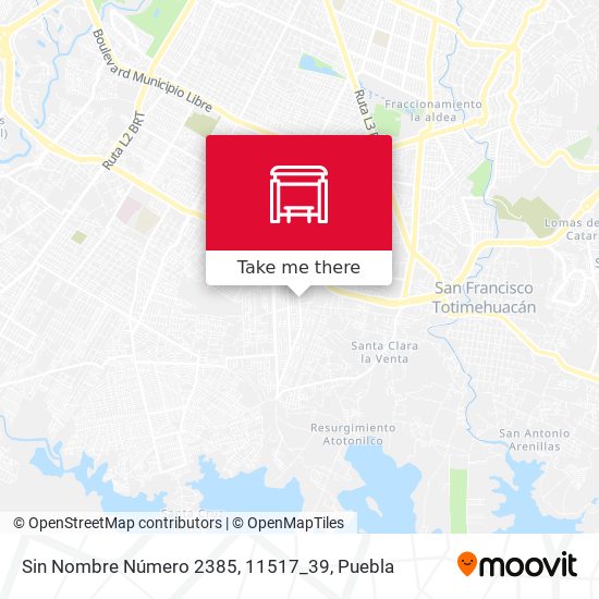 Sin Nombre Número 2385, 11517_39 map