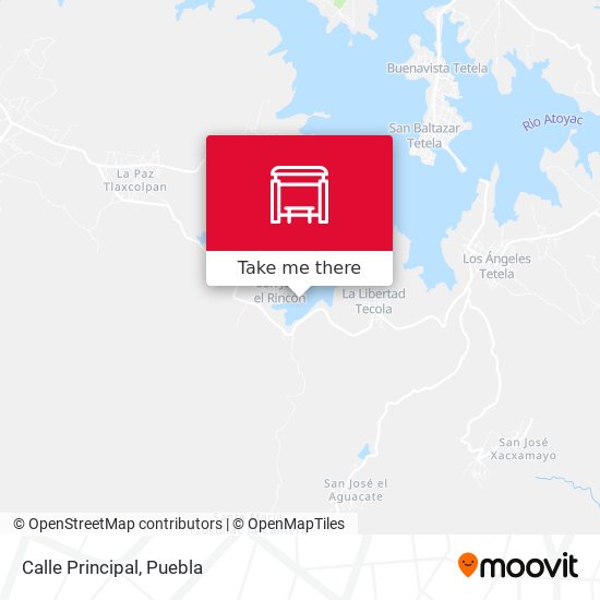 Mapa de Calle Principal