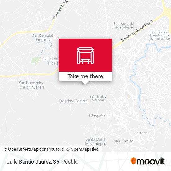 Calle Bentio Juarez, 35 map