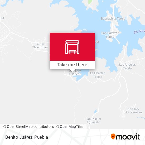 Mapa de Benito Juárez
