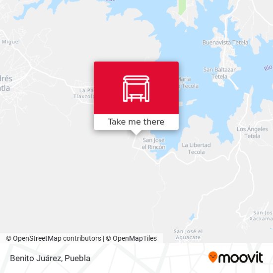 Mapa de Benito Juárez