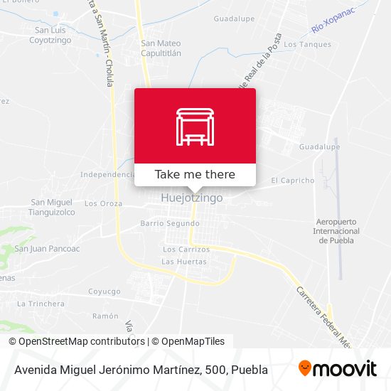Avenida Miguel Jerónimo Martínez, 500 map