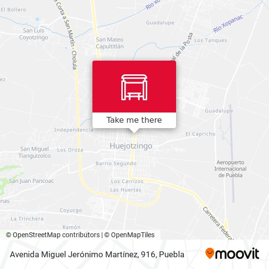 Mapa de Avenida Miguel Jerónimo Martínez, 916