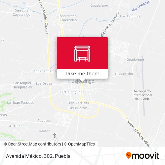 Mapa de Avenida México, 302