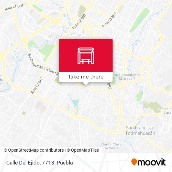 Mapa de Calle Del Ejido, 7713