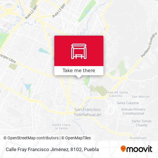 Calle Fray Francisco Jiménez, 8102 map