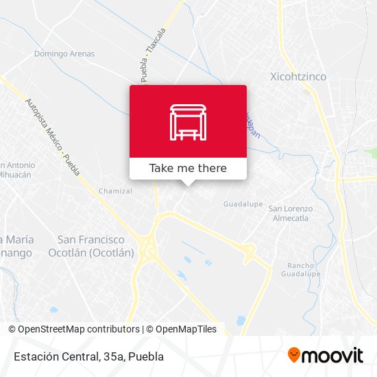 Estación Central, 35a map