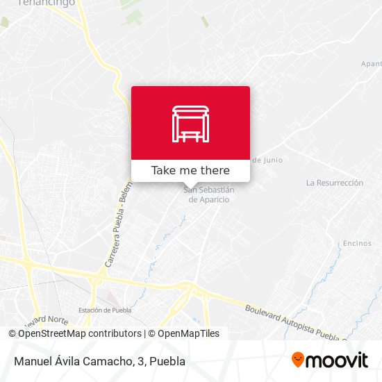 Manuel Ávila Camacho, 3 map