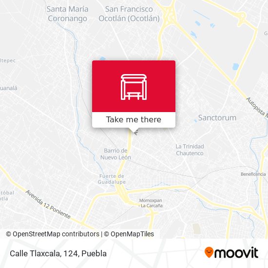 Calle Tlaxcala, 124 map