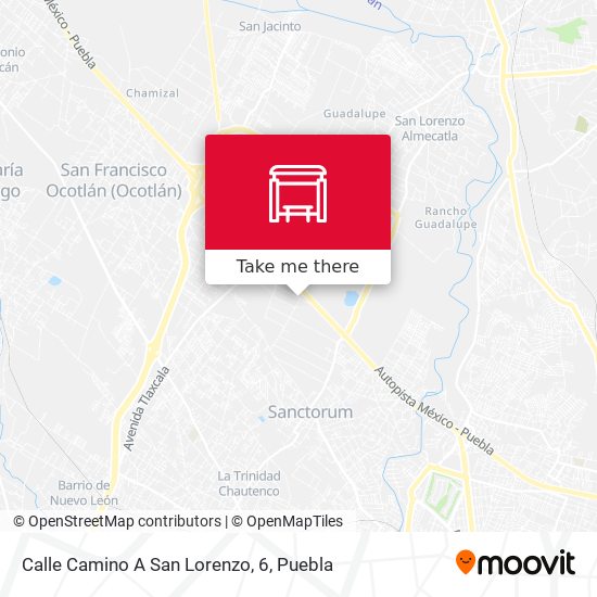 Mapa de Calle Camino A San Lorenzo, 6