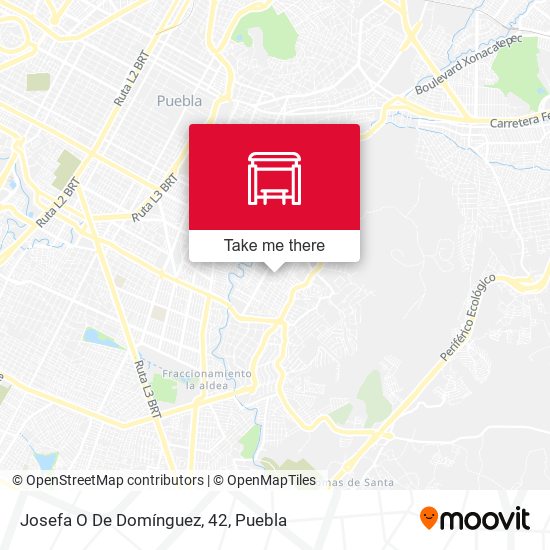 Josefa O De Domínguez, 42 map