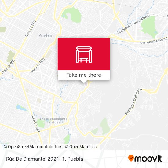 Rúa De Diamante, 2921_1 map