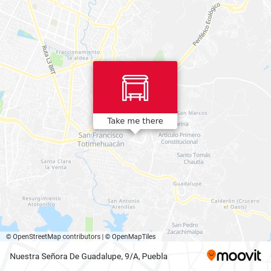 Nuestra Señora De Guadalupe, 9 / A map