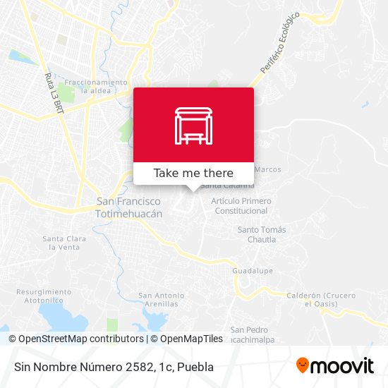 Sin Nombre Número 2582, 1c map