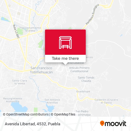 Mapa de Avenida Libertad, 4532