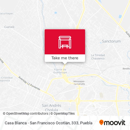 Mapa de Casa Blanca - San Francisco Ocotlán, 333