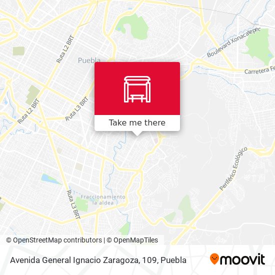Avenida General Ignacio Zaragoza, 109 map