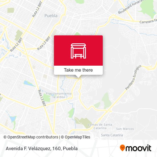 Avenida F. Velázquez, 160 map