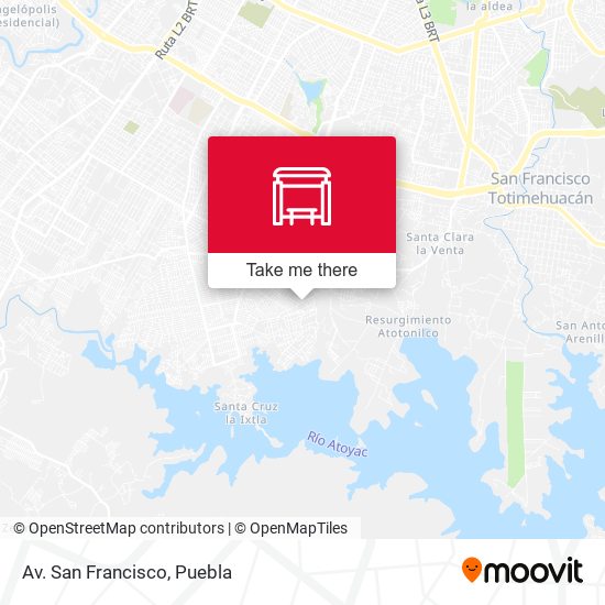 Mapa de Av. San Francisco