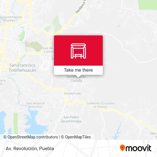 Av. Revolución map