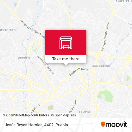 Jesús Reyes Heroles, 4402 map