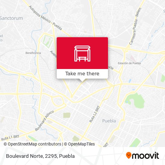 Mapa de Boulevard Norte, 2295