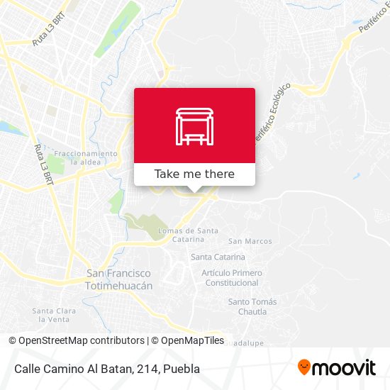 Calle Camino Al Batan, 214 map