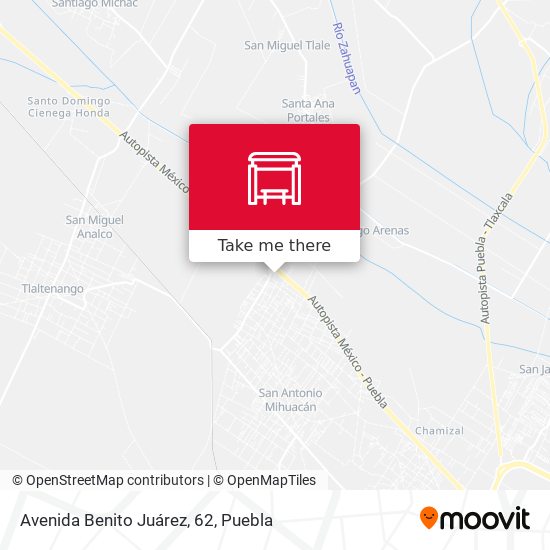 Mapa de Avenida Benito Juárez, 62