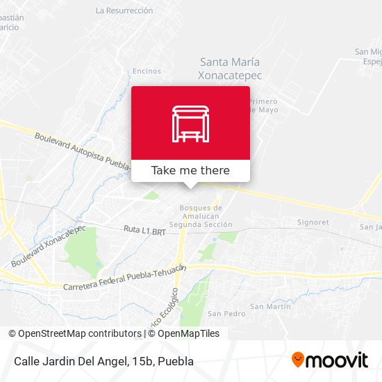 Calle Jardin Del Angel, 15b map