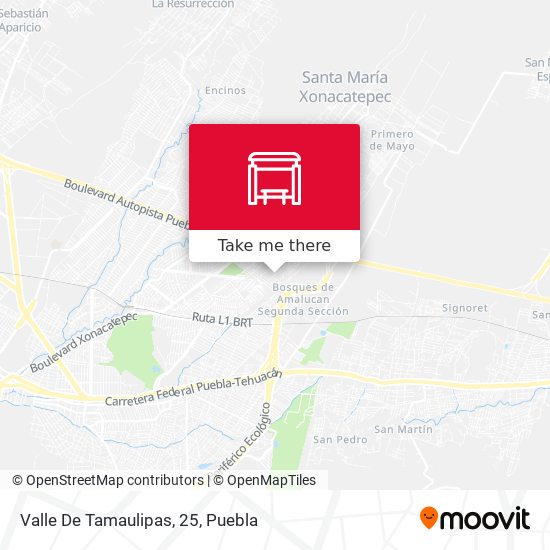 Mapa de Valle De Tamaulipas, 25
