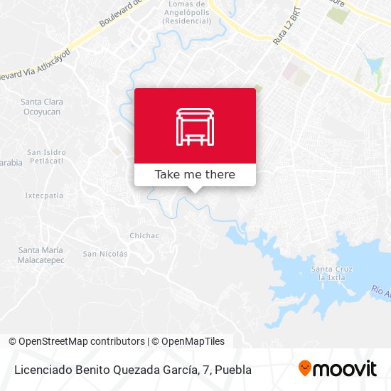 Licenciado Benito Quezada García, 7 map