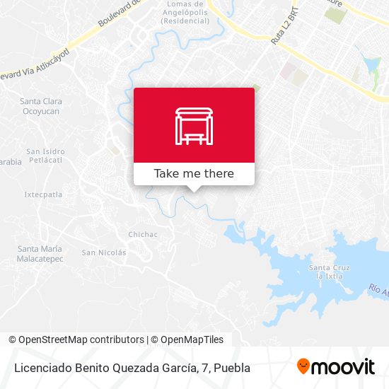 Licenciado Benito Quezada García, 7 map
