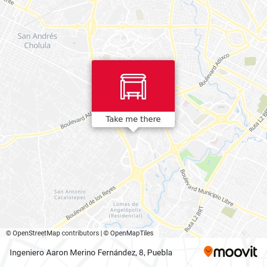 Ingeniero Aaron Merino Fernández, 8 map