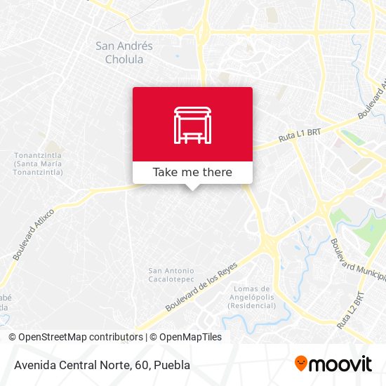 Avenida Central Norte, 60 map