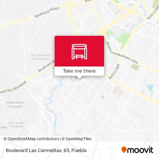 Boulevard Las Carmelitas, 65 map