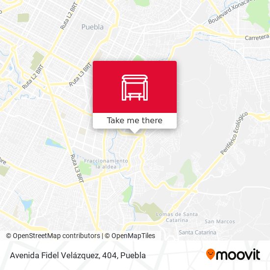 Avenida Fidel Velázquez, 404 map