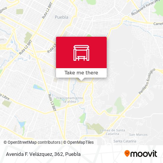 Avenida F. Velázquez, 362 map