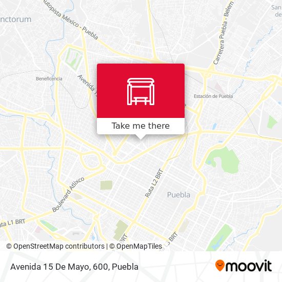 Mapa de Avenida 15 De Mayo, 600