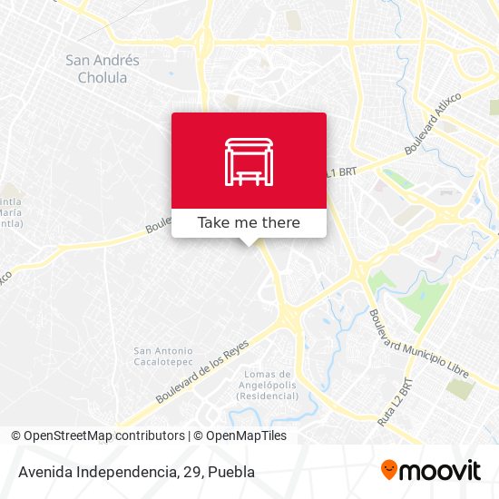 Avenida Independencia, 29 map