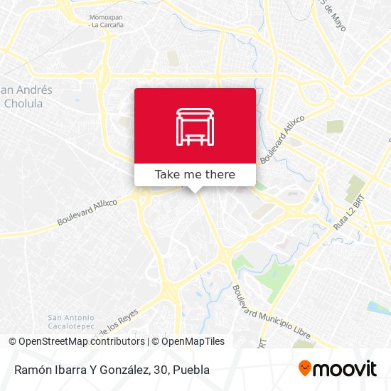Ramón Ibarra Y González, 30 map