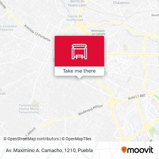 Av. Maximino A. Camacho, 1210 map