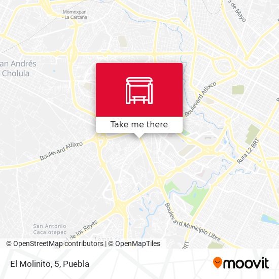 Mapa de El Molinito, 5