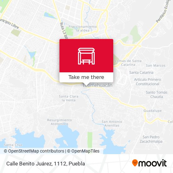 Calle Benito Juárez, 1112 map